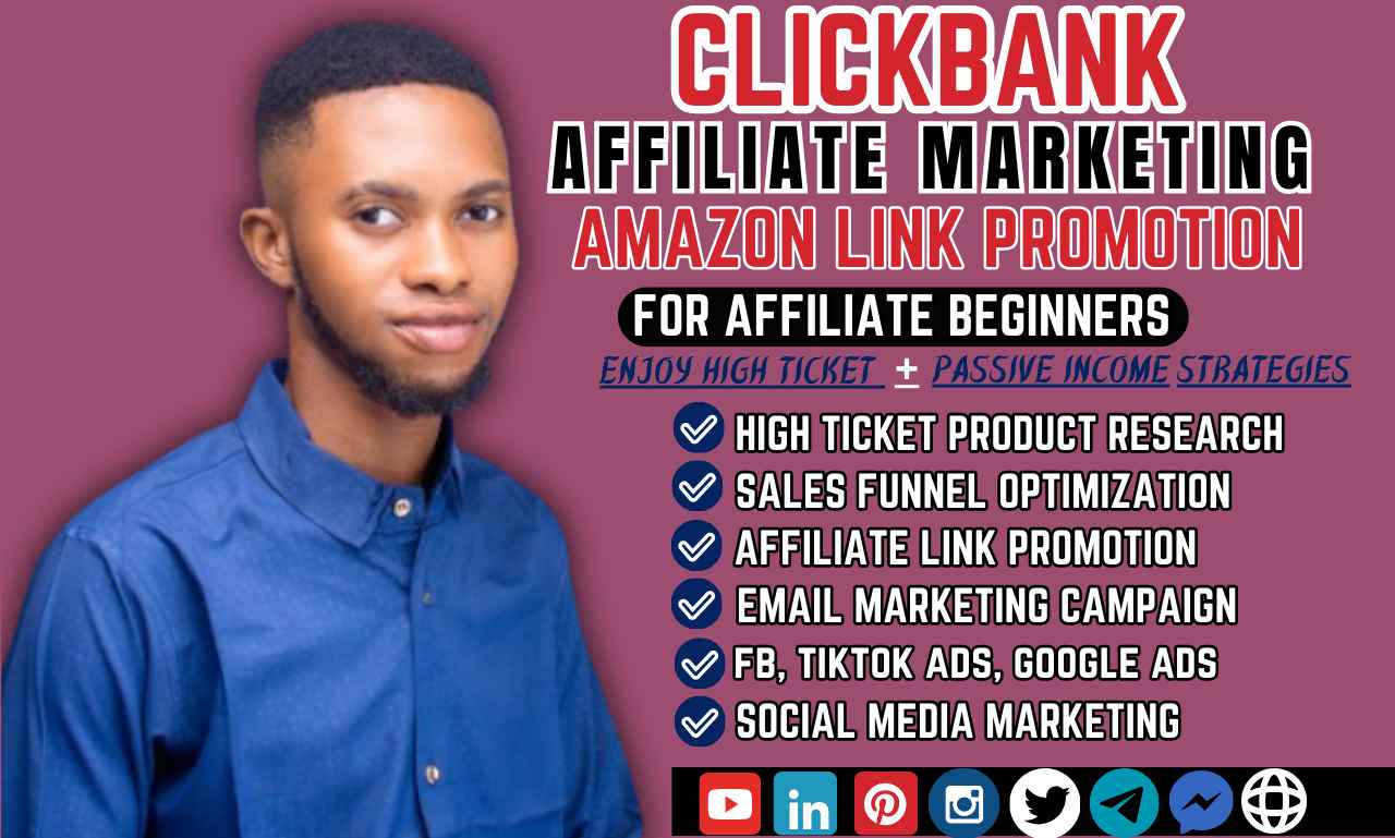 help clickbank and amazon affiliate beginners start affiliate marketing